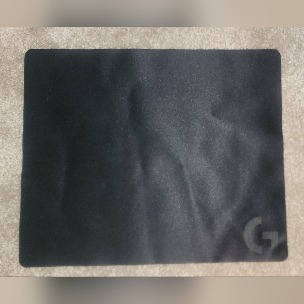 Logitech Black Gaming Mouse Pad